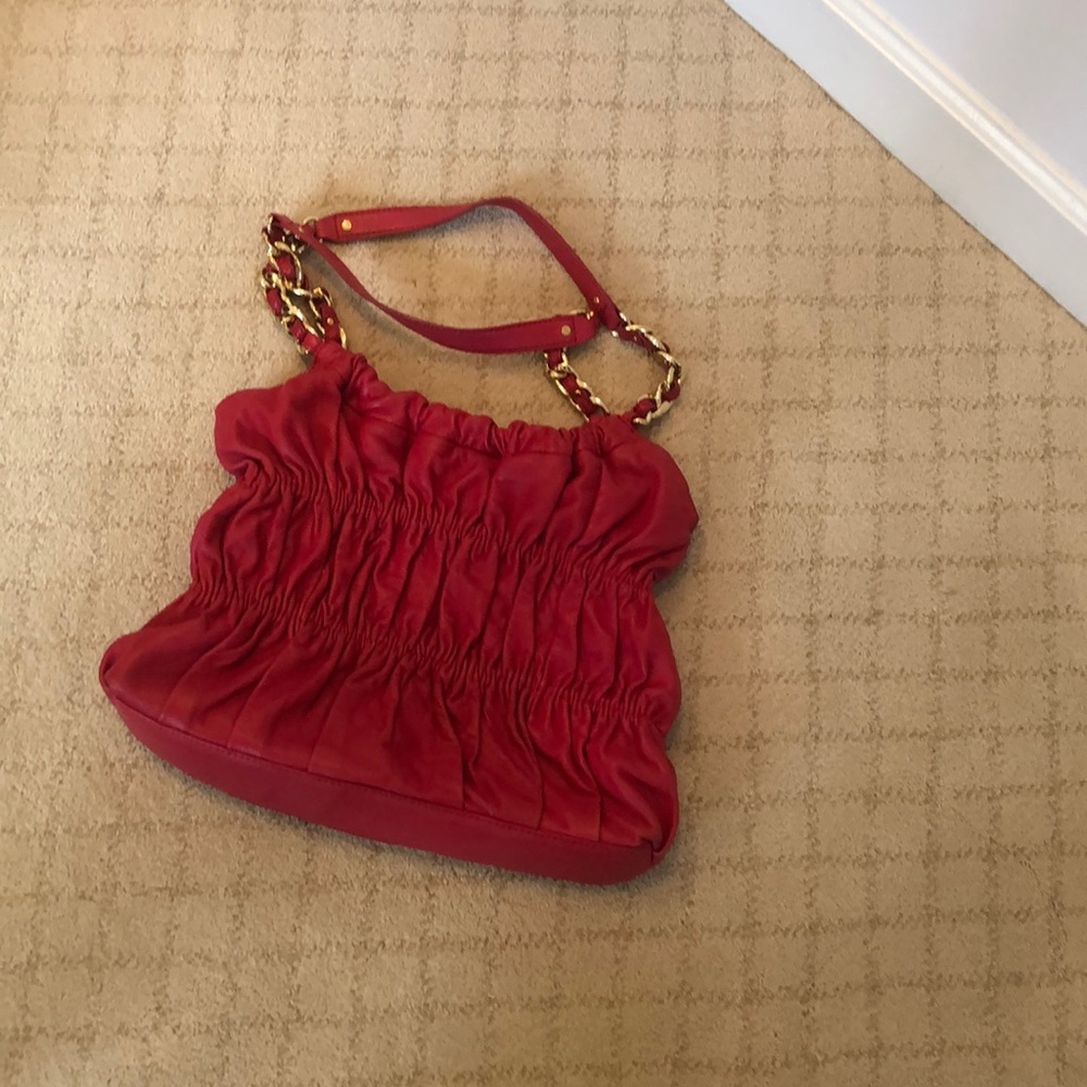Vintage Michael Kors shoulder bag red